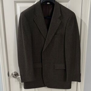 Brooks Brothers Dark Brown Men's Blazer. Size 40R